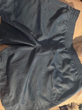 Louis Vuitton Black Men's Monogram Swim Trunks